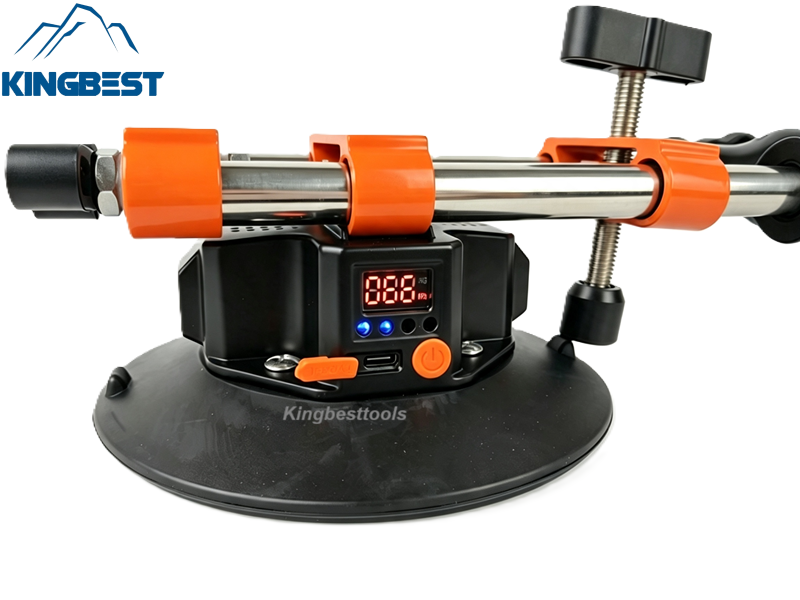 Upgraded Adjustable Leveler with  Electric Suction Cups for 90/180/270 Degrees