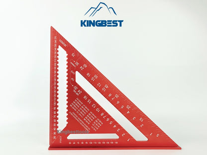 12inch Multifunctional Aluminum Triangle Ruler 90 Degree Right Angle Ruler 45 Degree Angle Ruler High Precision Free Shipping to US Mainland Only A01