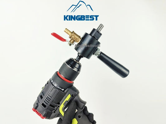 Hand Drill Water Injector Adapter Punch Tile Drill Hole Opener Water Adding Device ~Free shipping