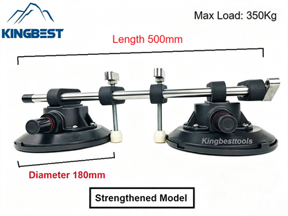 Leveler with Air Pump Suction Cup--Seamless Stitching