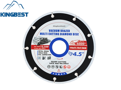 Multiple Sizes Vacuum Brazed Multi Cutting Diamond Disc