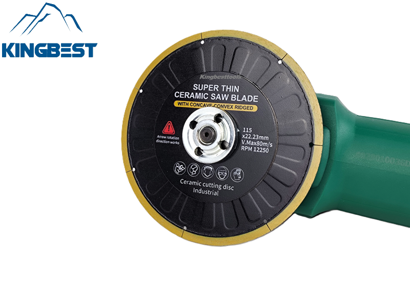 Super Thin Ceramic Cutting Disc Industrial Cutting Blade for Porcelain Tiles Cutting Disc by Dry and Wet Cutting