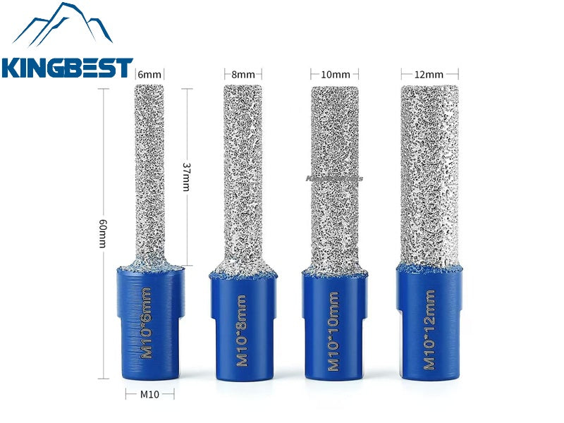 6mm-12mm Edge Repair Bits for Grinder M10