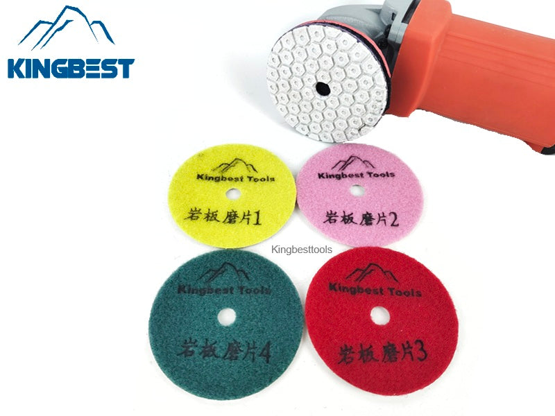 3" Dry Polishing Pads For Porcelain-Backer for free