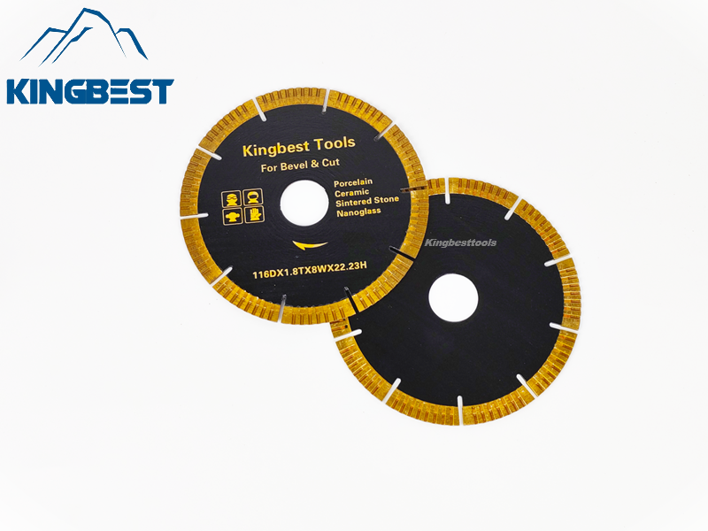 22.23mm/116mm Porcelain Ceramic Cutting and Bevel Blade/Discs for Angle Grinder/Mica Machine