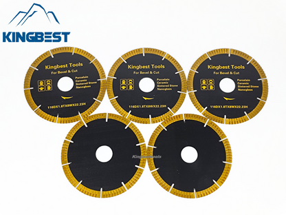22.23mm/116mm Porcelain Ceramic Cutting and Bevel Blade/Discs for Angle Grinder/Mica Machine