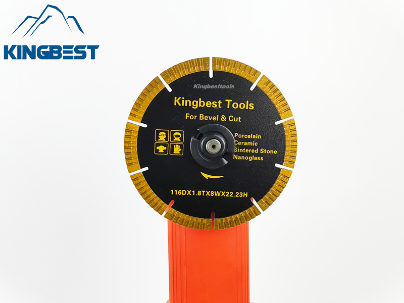 22.23mm/116mm Porcelain Ceramic Cutting and Bevel Blade/Discs for Angle Grinder/Mica Machine