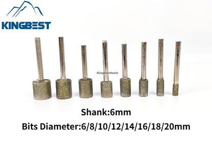 Cylindrical Carving Bits with Shanks 3mm and 6mm Free Shipping