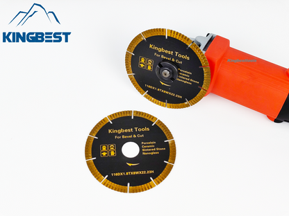 22.23mm/116mm Porcelain Ceramic Cutting and Bevel Blade/Discs for Angle Grinder/Mica Machine