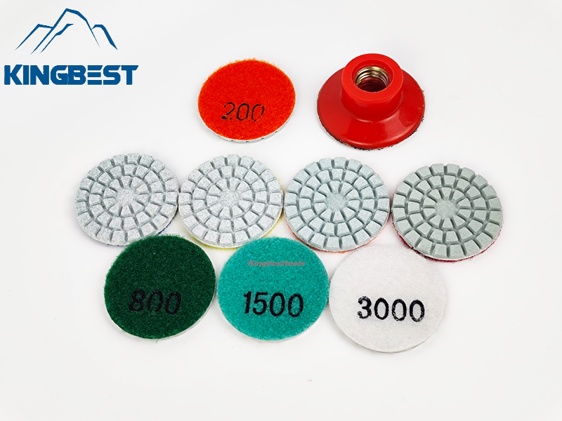 2 inch Wet Polishing Pads/Sandpapers ~~Backer for free