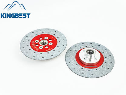 Cutting & Grinding Discs With Flange for Porcelain M14 & 5/8-11