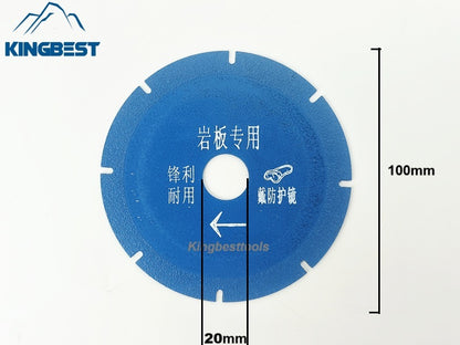Blue Cutting Discs Diamond Saw Blades Porcelain Discs