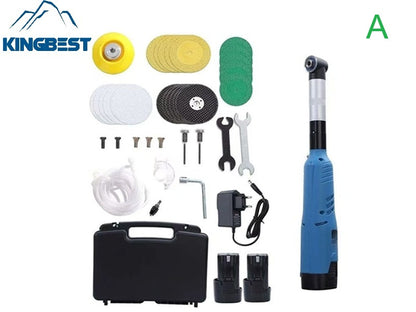 Multi-functional Wireless Angle Grinder with Battery-Free Shipping