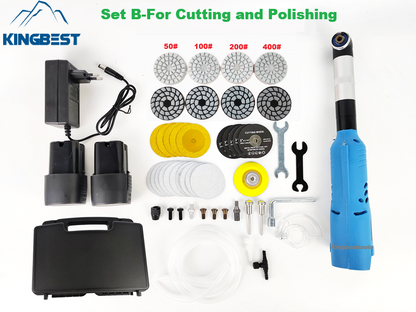 Multi-functional Wireless Angle Grinder with Battery-Free Shipping