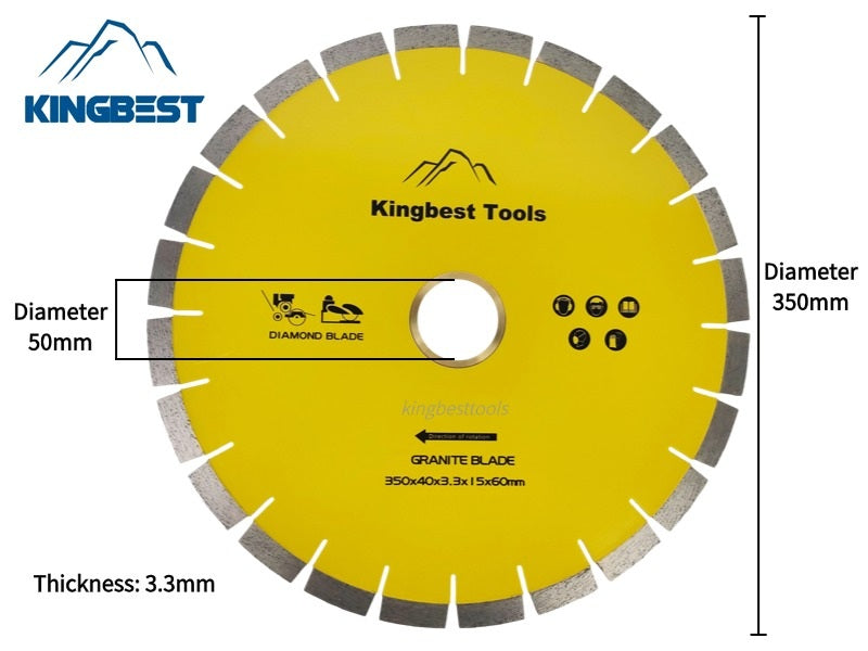 Big Saw Blades For Porcelain/Marble/Granite/Quartz