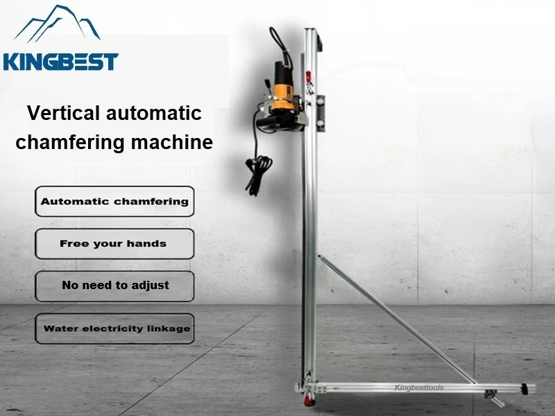 Automatic Chamfering Cutter with Frame Vertical Automatic Chamfering Machine Rail Tiles Cutter For Tiles Porcelain Ceramics-Free Shipping A01 A02