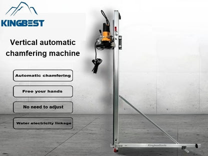 Automatic Chamfering Cutter with Frame Vertical Automatic Chamfering Machine Rail Tiles Cutter For Tiles Porcelain Ceramics-Free Shipping A01 A02