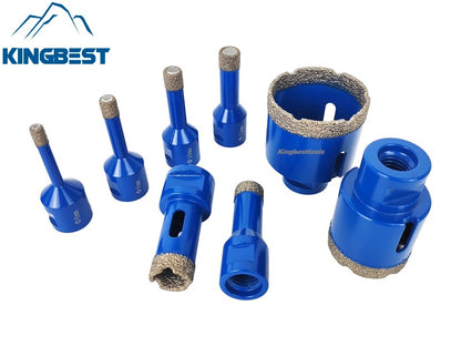 M14 Brazed Diamond Core Drilling Bit For Grinder Drilling 6-68mm