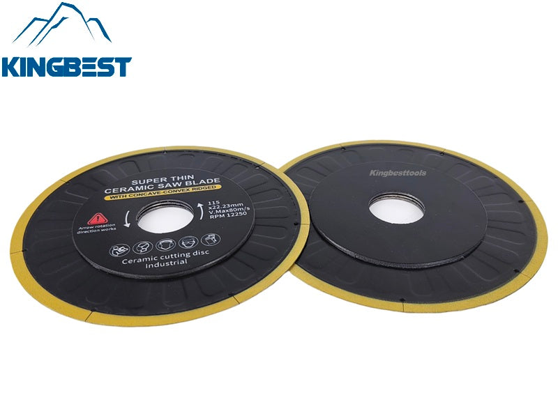 Super Thin Ceramic Cutting Disc Industrial Cutting Blade for Porcelain Tiles Cutting Disc by Dry and Wet Cutting