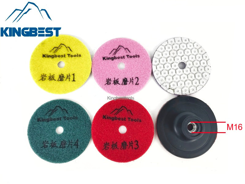 3" Dry Polishing Pads For Porcelain-Backer for free