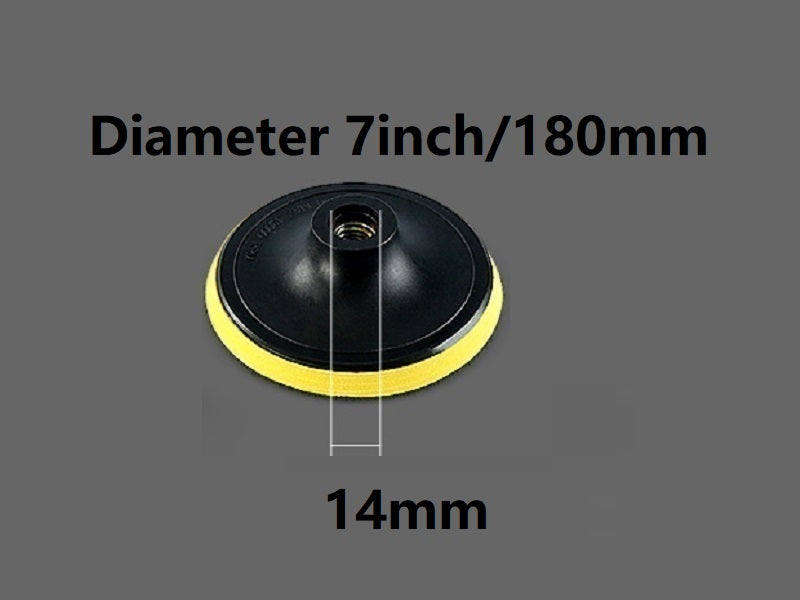 Rubber Hard Sucker/Supporter with Cushioning Sponge 5-6-7 inch