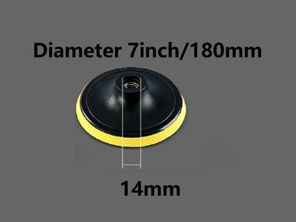 Rubber Hard Sucker/Supporter with Cushioning Sponge 5-6-7 inch