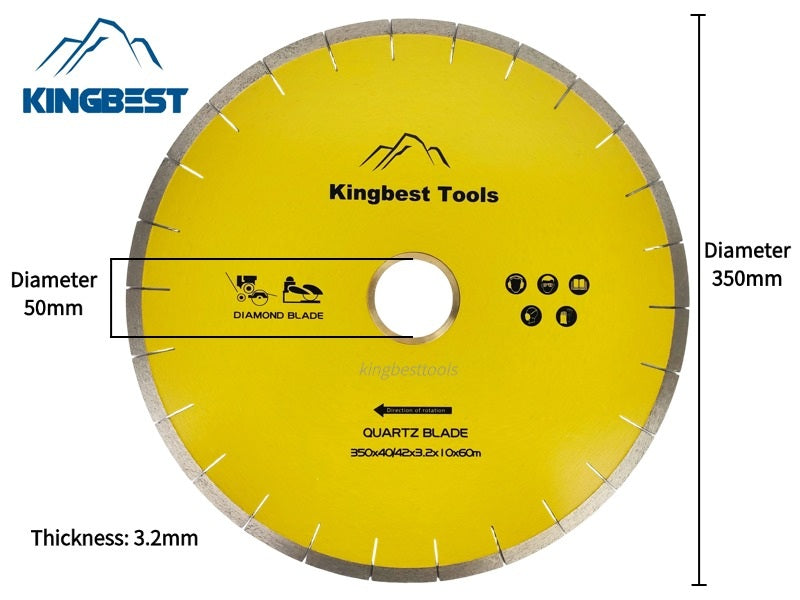 Big Saw Blades For Porcelain/Marble/Granite/Quartz