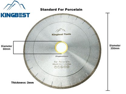 Big Saw Blades For Porcelain/Marble/Granite/Quartz