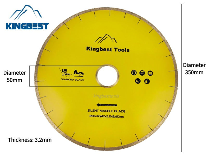 Big Saw Blades For Porcelain/Marble/Granite/Quartz