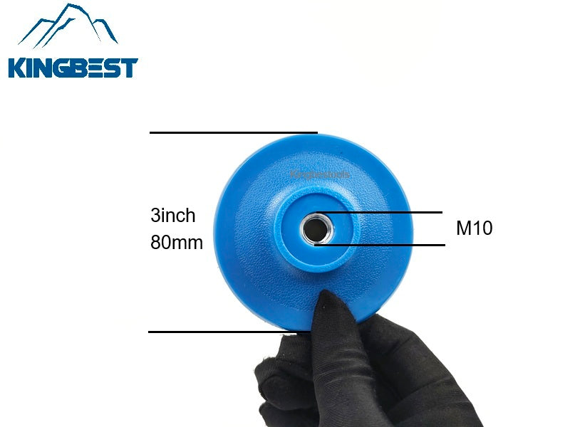 3Inch/80mm Hard Rubber Backer Sucker/Supporter