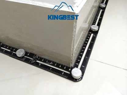 12-Fold Stone Hole Locator Multifunctional Locator Ruler-Free Shipping