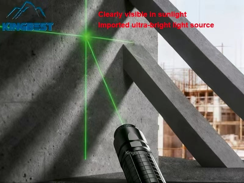 High-Precision Laser Positioning Device Green Light Cross Single-point Handheld Laser Instrument-Free shipping