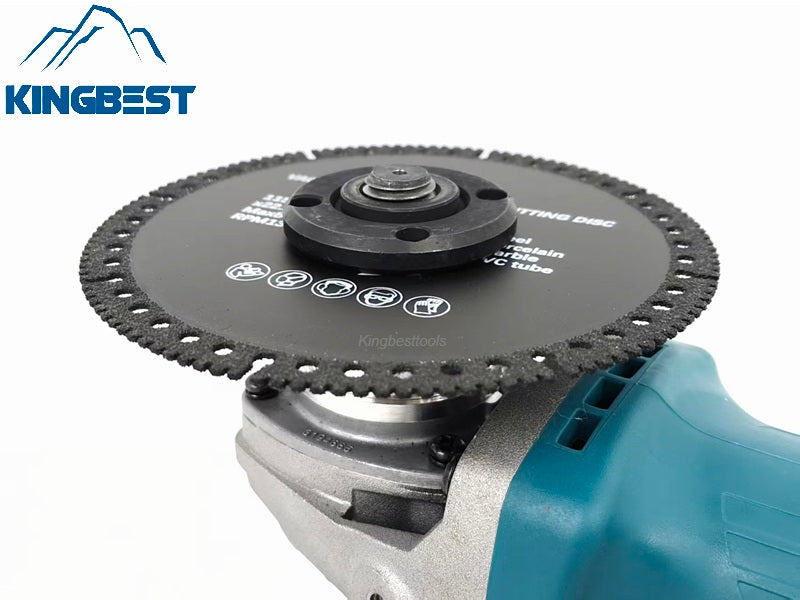 Multi-material Vacuum Brazed Diamond Cutting Disc for Steel Porcelain Marble Pvc Tube