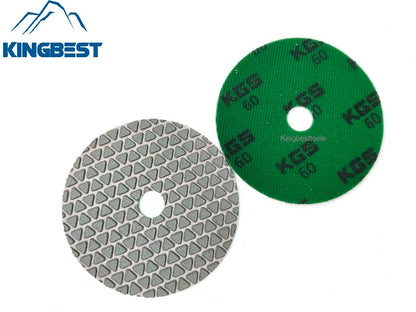 KGS Dry Polishing Pads Stone Sandpaper for Granite Marble Quartzite Polishing