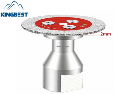 50mm Diameter Brazed Diamond Blade with Removable Flange