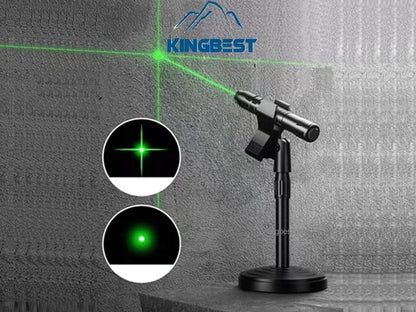 High-Precision Laser Positioning Device Green Light Cross Single-point Handheld Laser Instrument-Free shipping