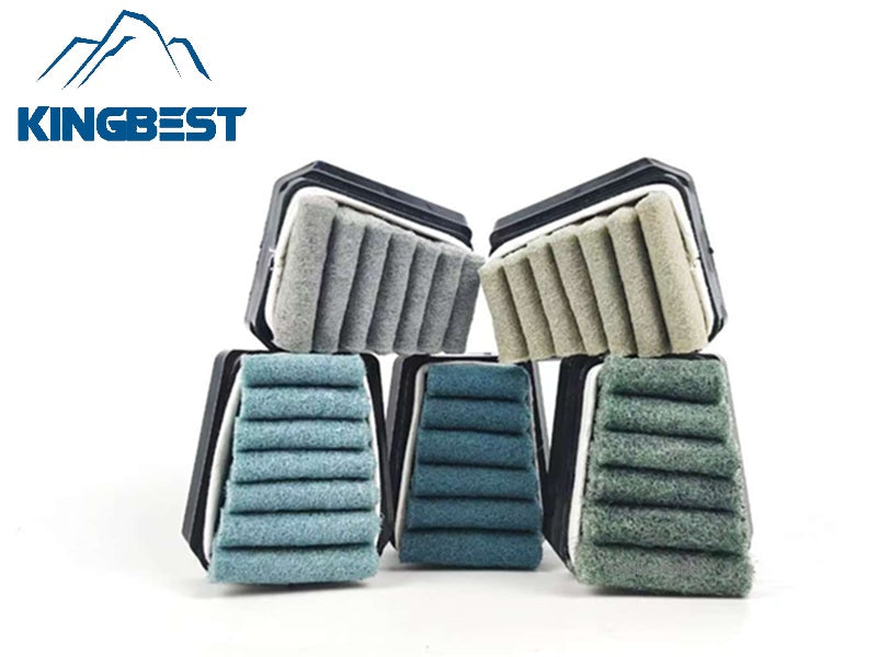 Trapezoid matte brush Frankfurt sponge brush Horseshoe-shaped matte fibre brush