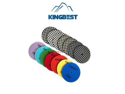 7pcs Dry Polishing Pads Sandpapers For Polishing