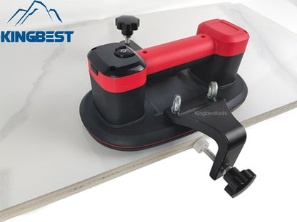 Battery Suction Cups with Clips Tile Lifting Tools for 90 Degree Dual-Side Seamless Free shipping