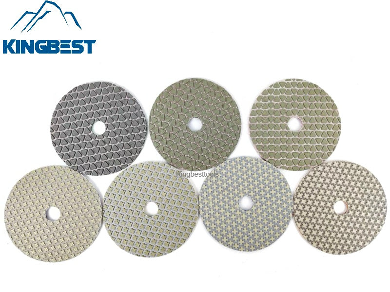 KGS Dry Polishing Pads Stone Sandpaper for Granite Marble Quartzite Polishing