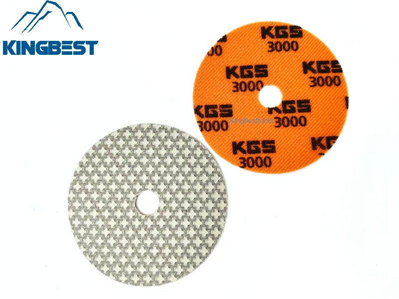 KGS Dry Polishing Pads Stone Sandpaper for Granite Marble Quartzite Polishing