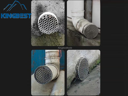 Stainless Steel Rooftop Floor Drain Cover Anti Rodent Anti Blocking Outer Side Filter Screen Roof Cover Anti-Clog Rain Pipe Cap