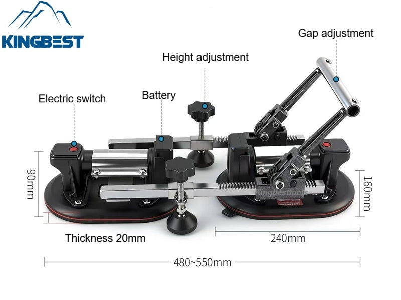 Electric Suction Cup Tensioner Tile Jointer Leveler-Free shipping A01 A02