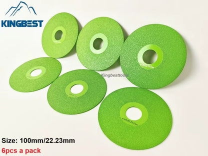 Green Disc For Porcelain 100mm(6pcs a pack) - Free Shipping