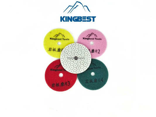 3" Dry Polishing Pads For Porcelain-Backer for free