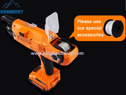 Upgraded Brushless Strapper Lithium Battery Automatic Rebar Binding Machine Strapping Machine Free Shipping to US Mainland Only A01