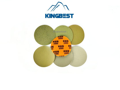 KGS Dry Polishing Pads Sandpaper for Granite Marble Polshing