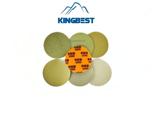 KGS Dry Polishing Pads Sandpaper for Granite Marble Polshing