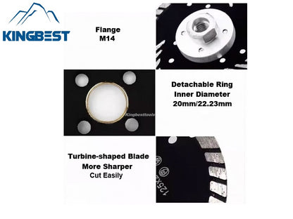 Diamond Saw Blades  for Stone Processing Slotting and Grinding for Granite Marble