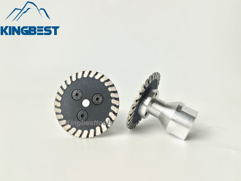 Removable M14 Flange Brazed Diamond Blade 50 Diameter Grinder Engraving Saw Caving Blade